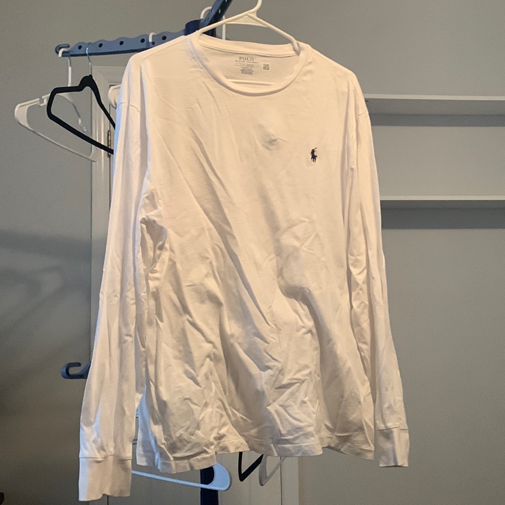 Mens L Polo Ralph Lauren long sleeve T-shirt EUC